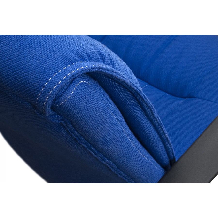 Milan Blue Fabric Executive Chair